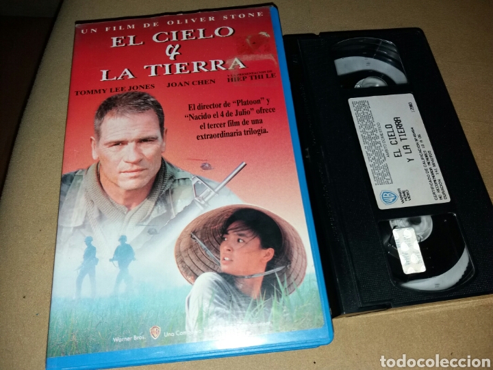 Cinema: El cielo y la tierra- vhs- tommy lee jones 1993