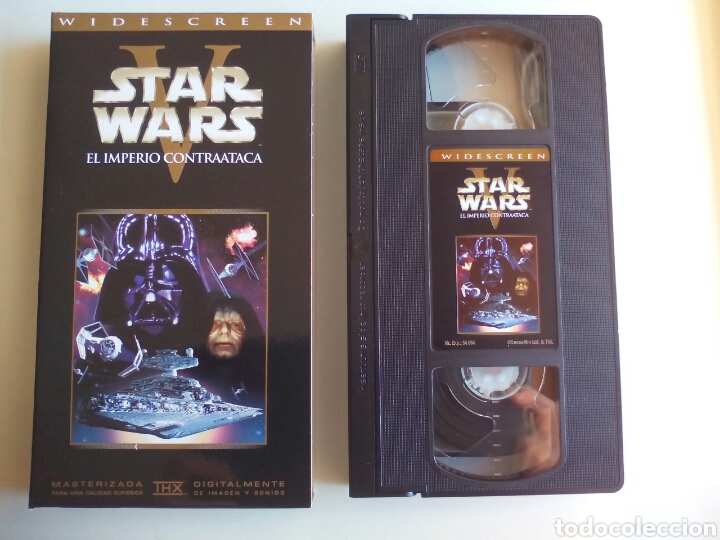 Cine: STAR WARS EL IMPERIO CONTRAATACA VHS