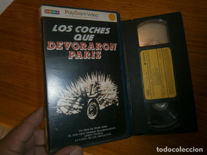 los coches que devoraron paris vhs