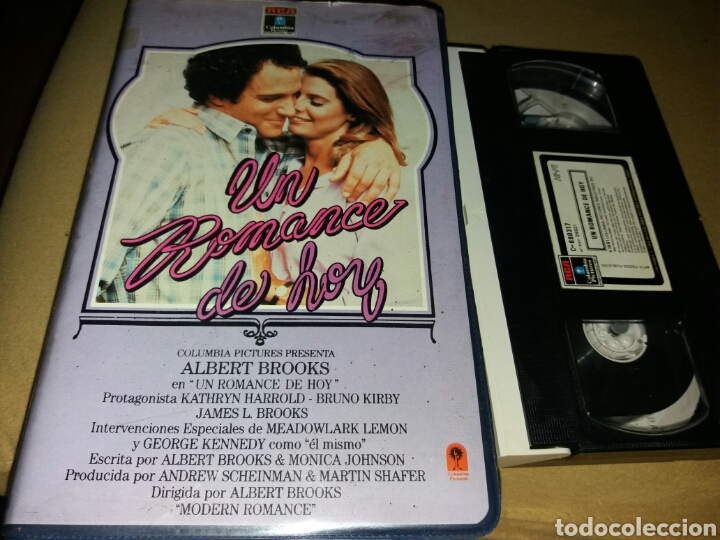 Cine: Un romance de hoy- vhs- dir: albert brooks- descatalogada