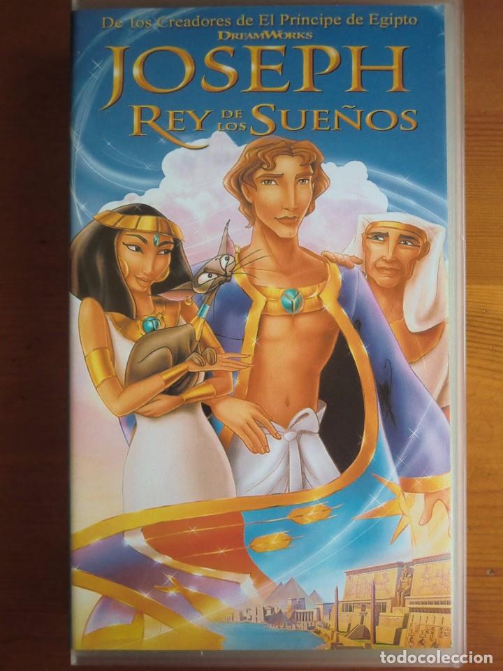 Cine: VHS JOSEPH, REY DE LOS SUE&Ntilde;OS (2000) de Rob La Duca y Robert C. Ram&iacute;rez. Como nueva - Foto 1