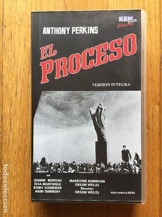 Cine: EL PROCESO Anthony Perkins VHS - Foto 1