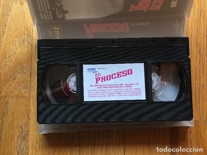 Cine: EL PROCESO Anthony Perkins VHS - Foto 2