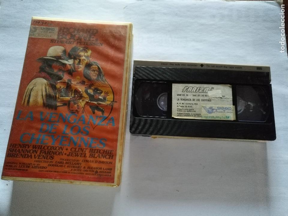Cine: VHS LA VENGANZA DE LOS CHEYENNES - Foto 1