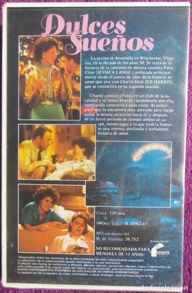 Cine: Pel&iacute;cula: Dulces Sue&ntilde;os - VHS (1987) - Foto 2