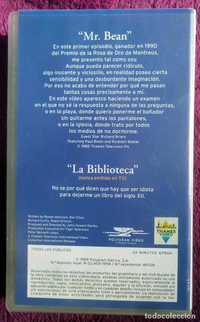 Cine: &rdquo;Mr. Bean 1&rdquo; - Risas Infinitas en VHS (1990) - Foto 2