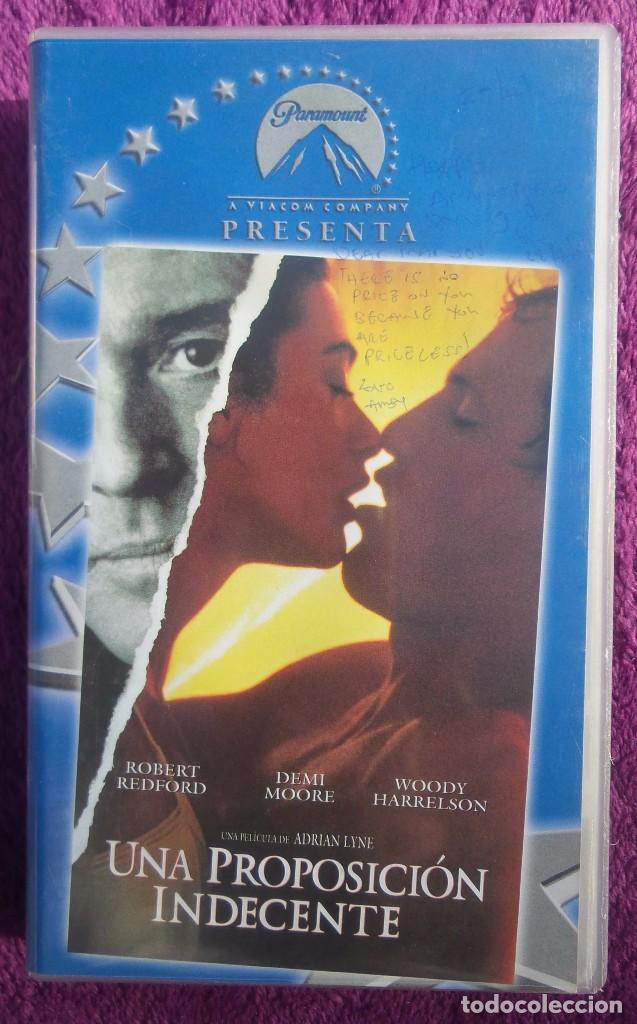 Cine: &iexcl;CL&Aacute;SICO DEL CINE EN VHS! &rdquo;UNA PROPUESTA INDECENTE&rdquo; (1993) - EDICI&Oacute;N COLECCIONISTA