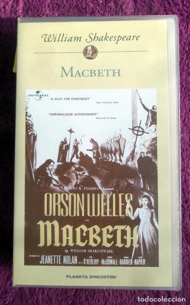 Cine: ❤ &iexcl;VIVE LA TRAGEDIA DE &rdquo;MACBETH&rdquo; EN ESTE CL&Aacute;SICO VHS DEL A&Ntilde;O 2000!
