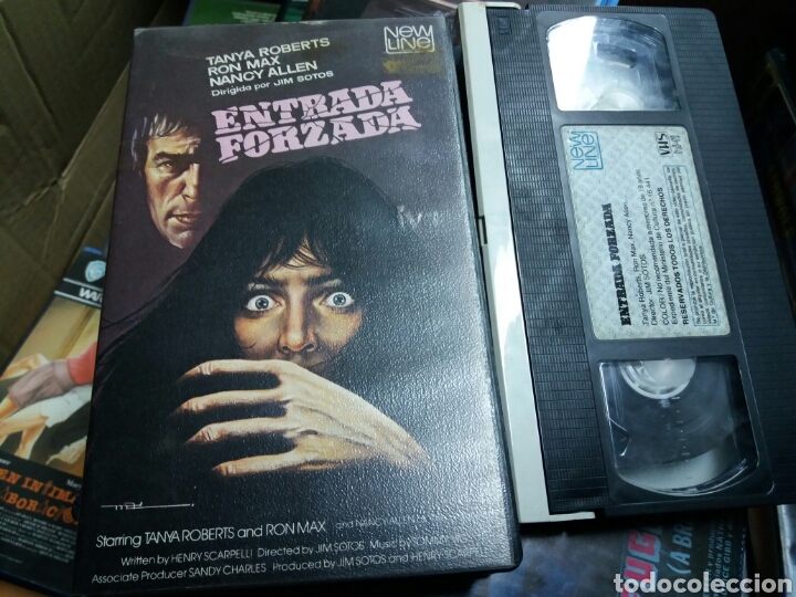 Cine: Entrada forzada- vhs- tanya roberts- dir- jim sotos 1975 - Terror - asesino en serie
