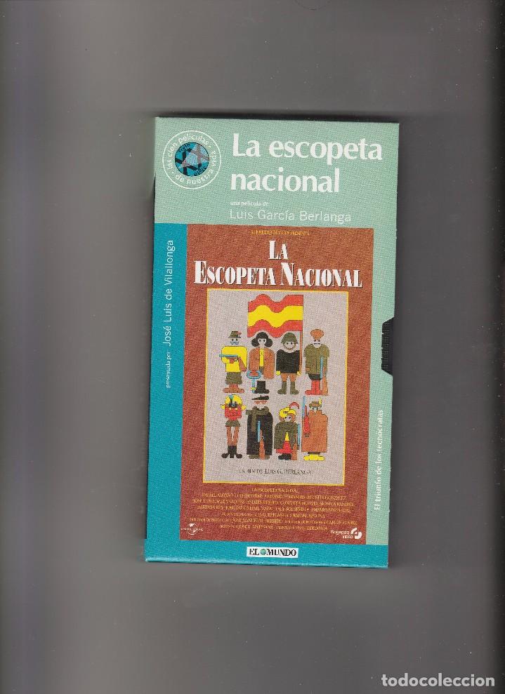 Cinema: PELICULA VHS LA ESCOPETA NACIONAL. N&ordm; 60 PERIODICO EL MUNDO.