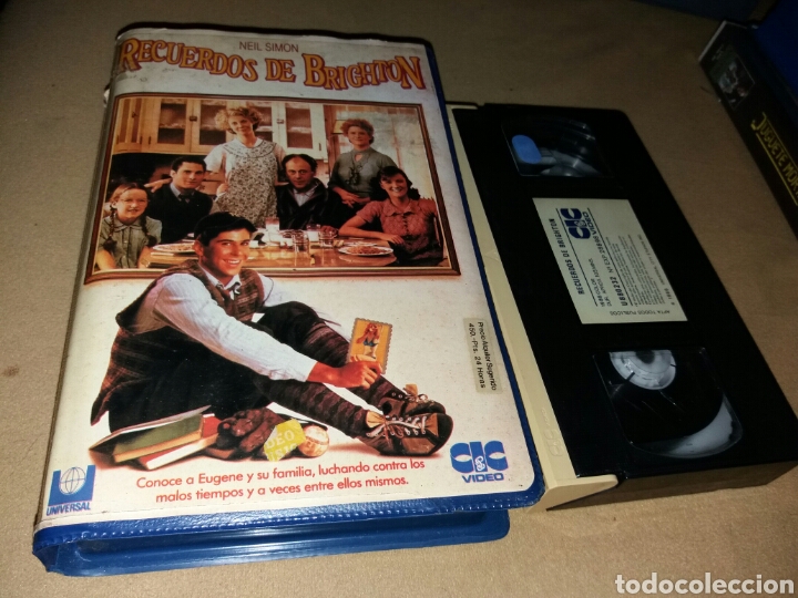 Cine: Recuerdos de brighton- vhs- jonathan silverman- descatalogada- unica