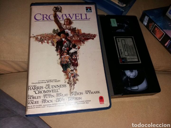 Cine: Cromwell- vhs- dir: ken hughes- 1 edicion