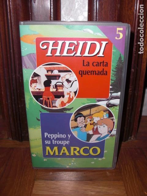 Cine: LOTE DE 7 CINTAS VHS DE HEIDI Y MARCO