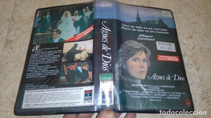 Cine: Agnes de dios vhs - Foto 1