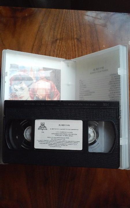 Cine: VHS El Rey y yo, Yul Brinner - Foto 4