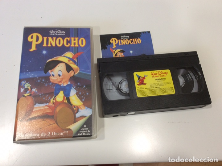 Cine: VHS - Pinocho Disney
