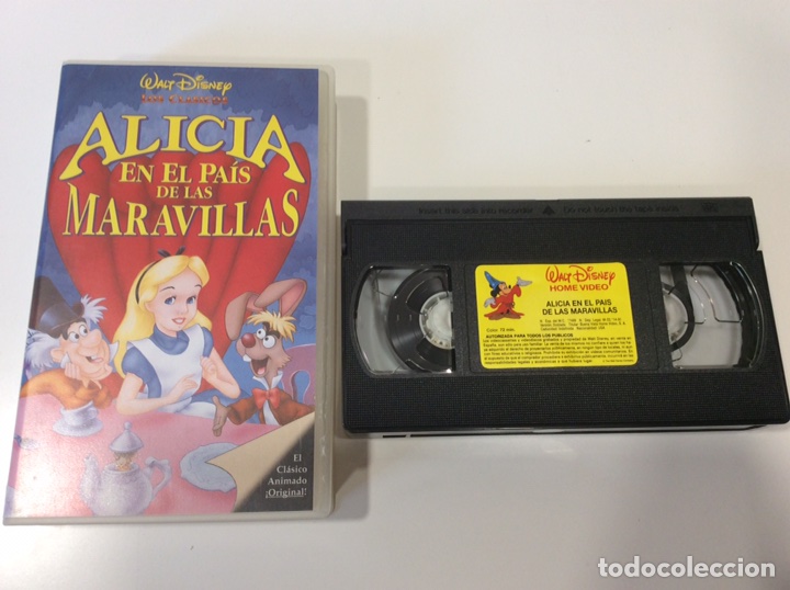 Cine: VHS - Alicia en el pais de las maravilla - DISNEY