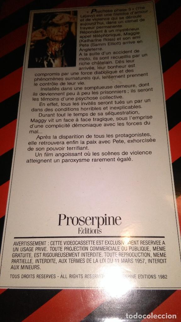 Cine: Psychose phase 3 vhs - Foto 3