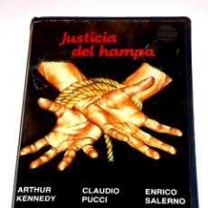 Cine: VIOLACION EN EL ULTIMO TREN DE LA NOCHE (AKA LA JUSTICIA DEL HAMPA) (1975) - ALDO LADO VHS. Lote 108856059