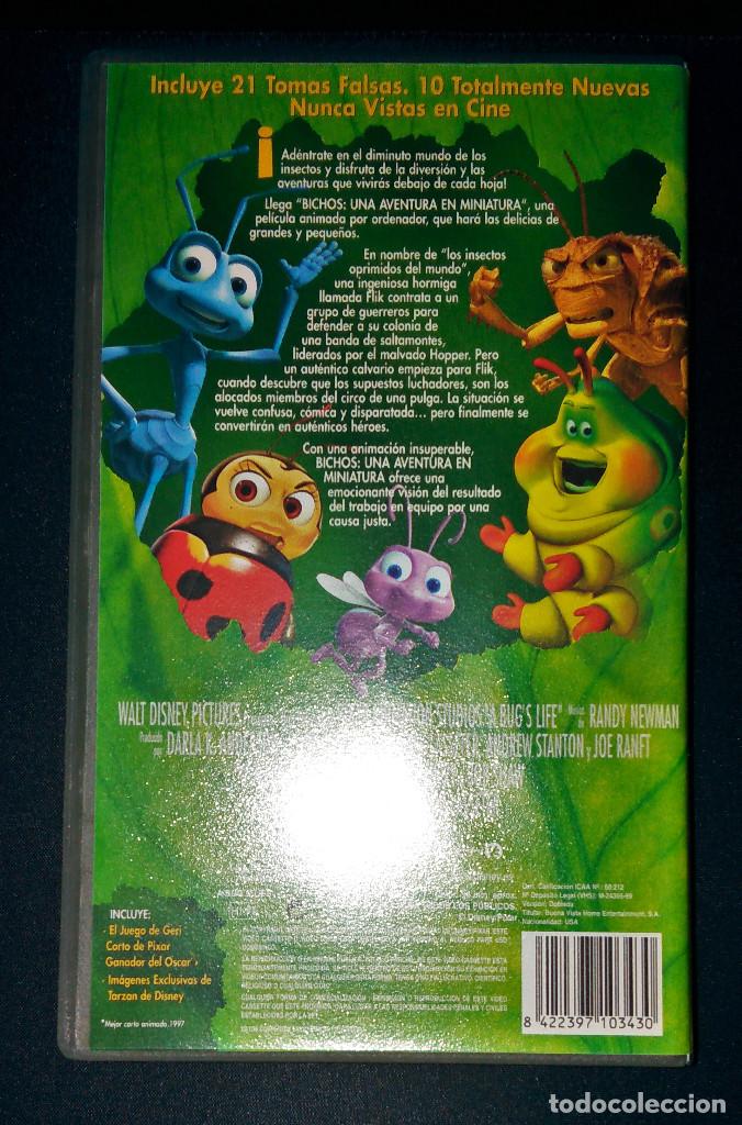 bichos vhs pixar a bug's life animación disney Comprar