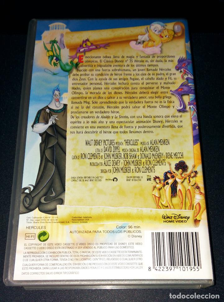 hércules vhs walt disney los clásicos incluye f Comprar