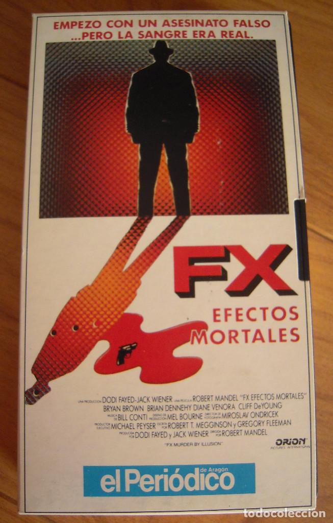 Cine: V&iacute;deo VHS FX Efectos Mortales - Foto 1