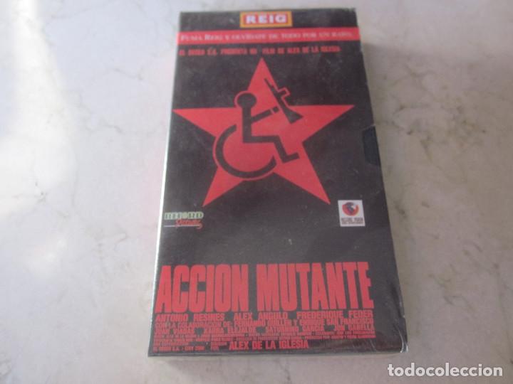 Kino: ACCION MUTANTE VHS - RECORD VISION 1992 - GRATIS CON REIG