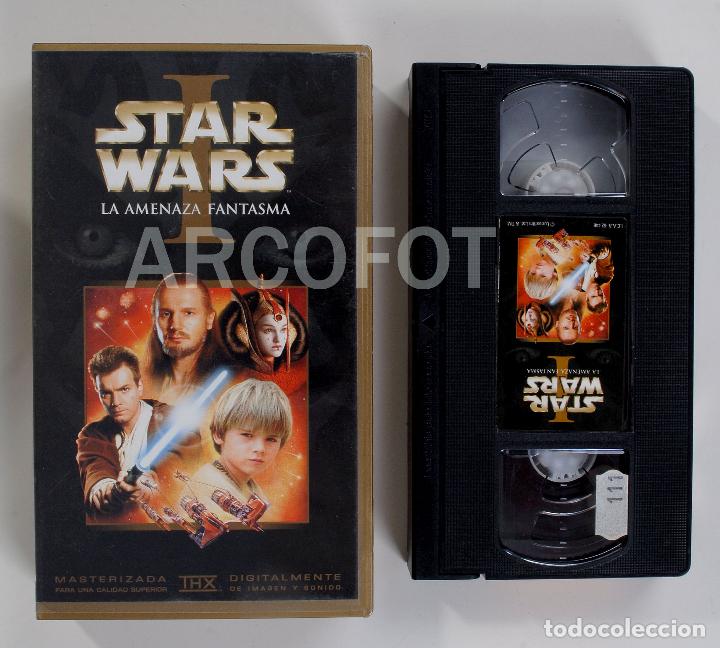 Cinema: CINTA DE VIDEO VHS - STAR WARS - LA AMENAZA FANTASMA - 1999
