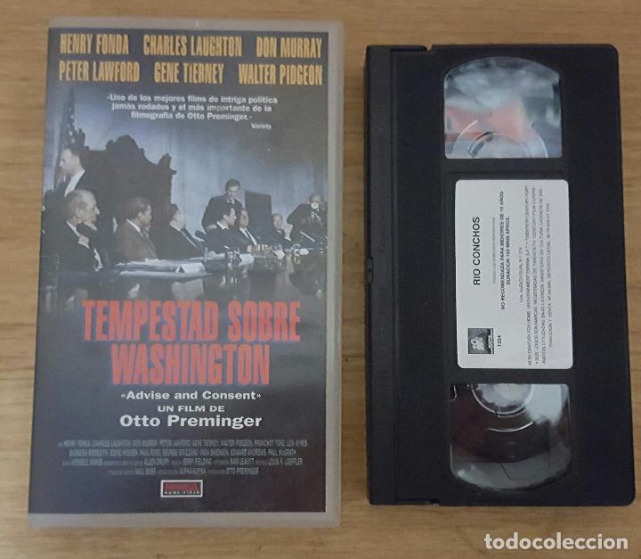 Kino: VHS - TEMPESTAD SOBRE WASHINGTON