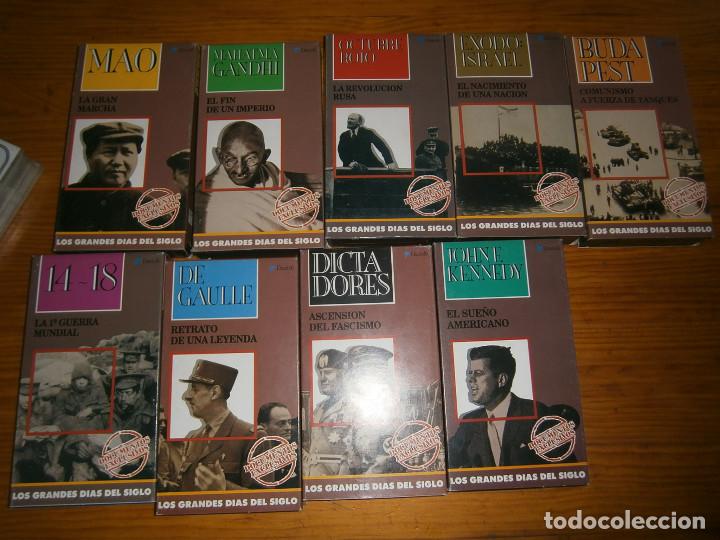 Kino: documentos exclusivos,,,,,,, historia de 1 guerra mundial lote entero vhs,,,