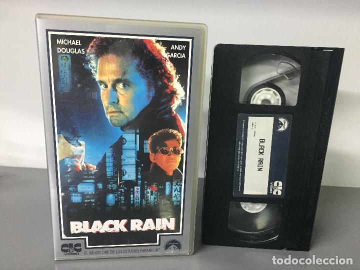 Cinema: VHS- BLACK RAIN - GARCIA DOUGLAS - coleccion particular no videoclub