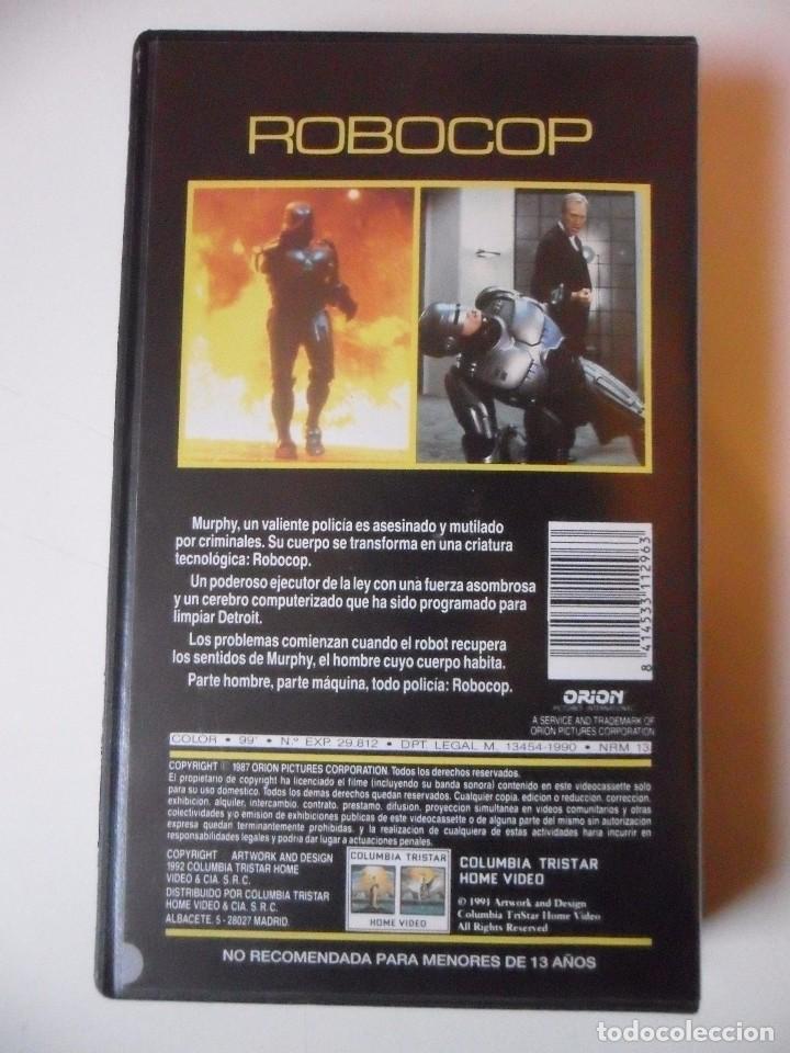 Cine: ROBOCOP VHS - Foto 2