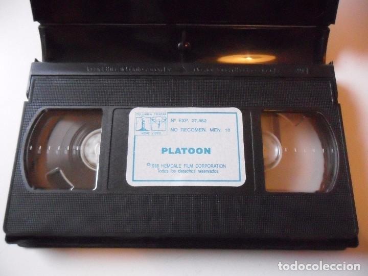 Cine: PLATOON VHS - Foto 3
