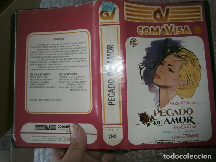 Kino: PECADO DE AMOR-VHS PRIMERA EDICION