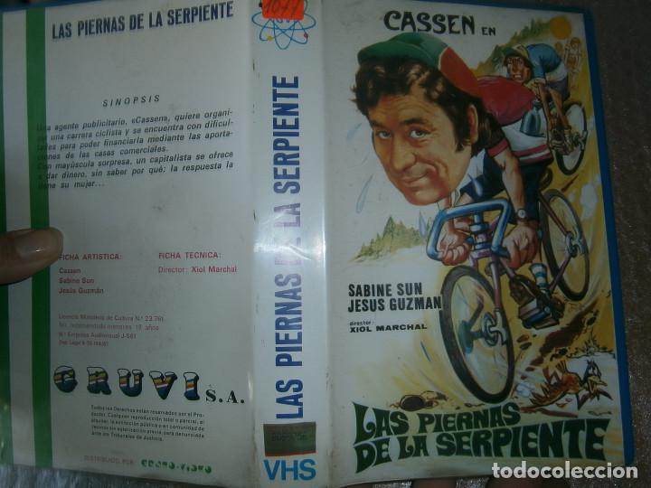 Kino: LAS PIERNAS DE LA SERPIENTE VHS EDICION CAJA GRANDE