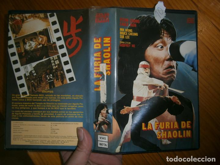 Cine: la furia de shaolin vhs caja grande