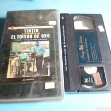 Cine: VHS TINTIN Y EL MISTERIO DE EL TOISON DE ORO, MUY RARA(IMAGEN ORIGINAL)DESCATALOGADA AÑO 1995