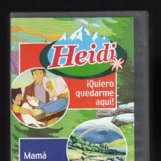 Cine: CINTA VHS Nº 43 DE LA COLECCIÓN HEIDI (¡QUIERO QUEDARME AQUÍ!) Y MARCO (MAMÁ TIENE QUE ESTAR AQUÍ)
