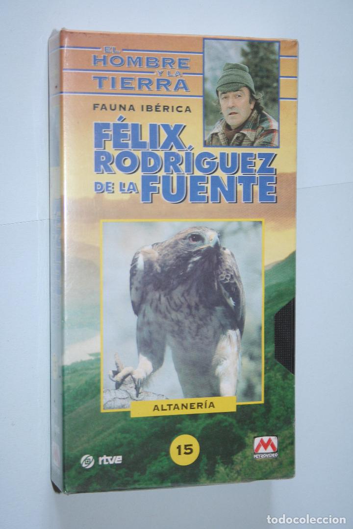 Cin&eacute;ma: ALTANER&Iacute;A *** Colecci&oacute;n EL HOMBRE Y LA TIERRA n&ordm; 15 *** VHS FAUNA IBERICA *** PRECINTADO