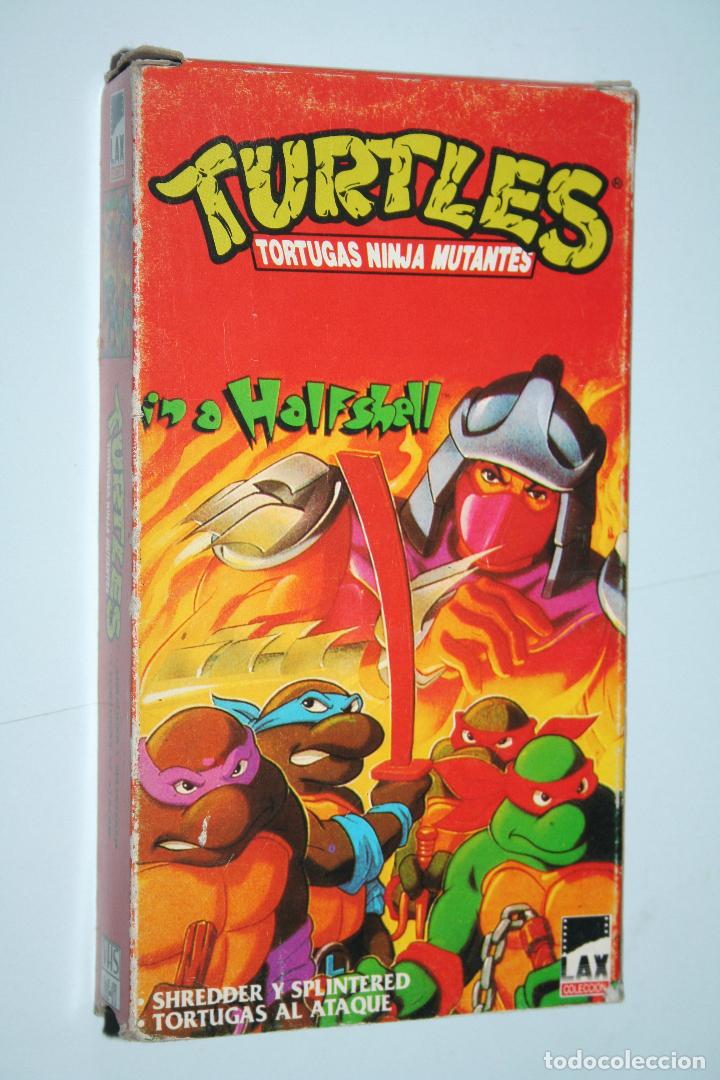 Las Tortugas Ninja Vhs Cine Dibujos Animado Comprar Películas De Cine Vhs En Todocoleccion 8392