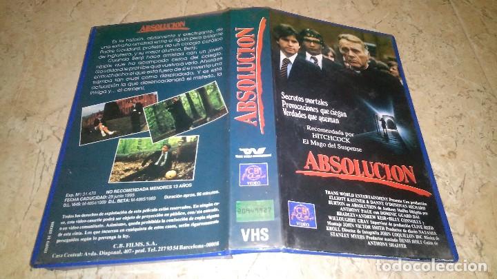Cine: Absoluci&oacute;n vhs - Foto 1