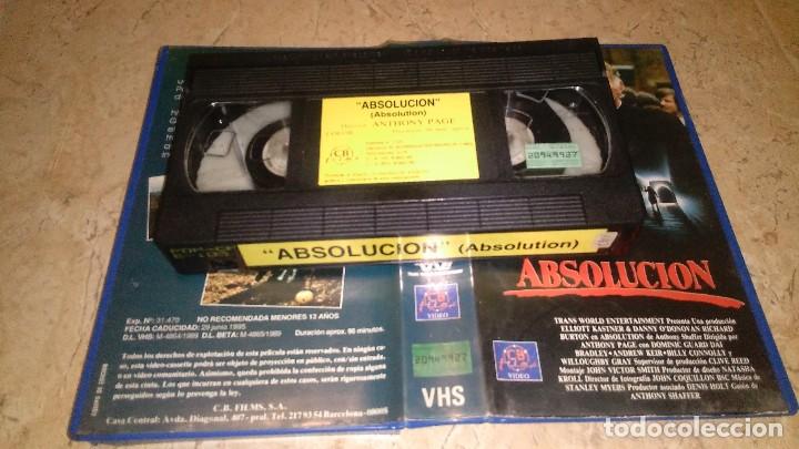 Cine: Absoluci&oacute;n vhs - Foto 2