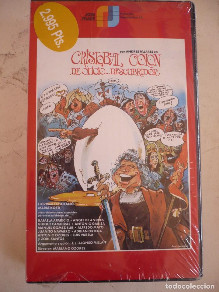 Cine: CRISTOBAL COLON DE OFICIO ....DESCUBRIDOR (1982) VHS.