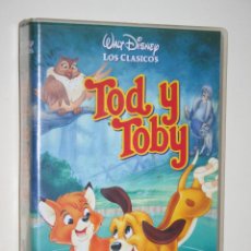 Cine: TOD Y TOBY *** VHS INFANTIL (DIBUJOS ANIMADOS) *** WALT DISNEY