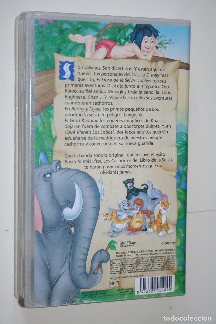 Los Cachorros Del Libro De La Selva Vhs In Vendido En Venta