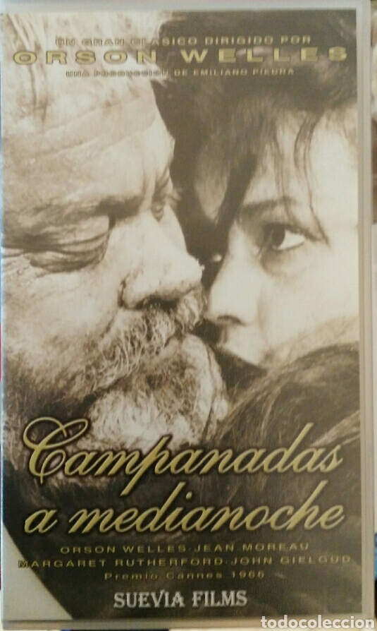 Cinema: Campanadas a medianoche. Orson Welles. VHS.