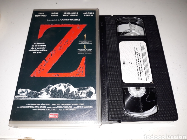 Cinema: VHS- Z- Costa-Gavras