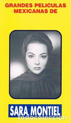 Cine: VHS GRANDES PELICULAS MEXICANAS DE SARA MONTIEL (PROMOCIONAL)