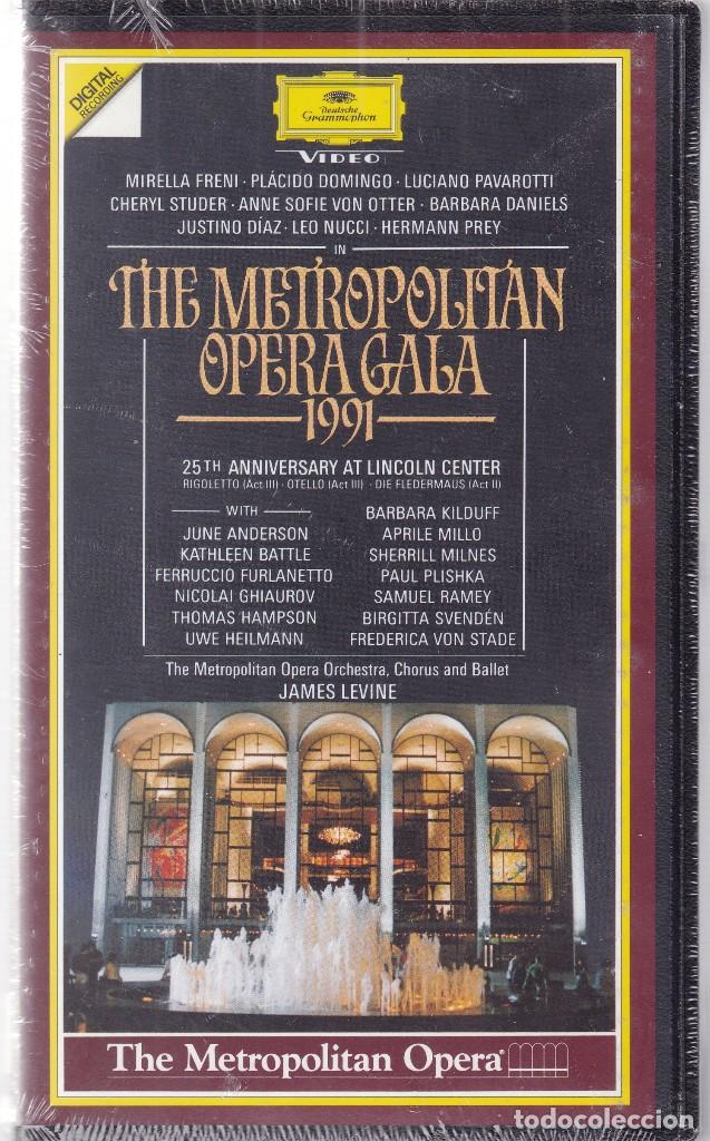 Cine: THE METROPOLITAN OPERA GALA 1991 - VHS PRECINTADA