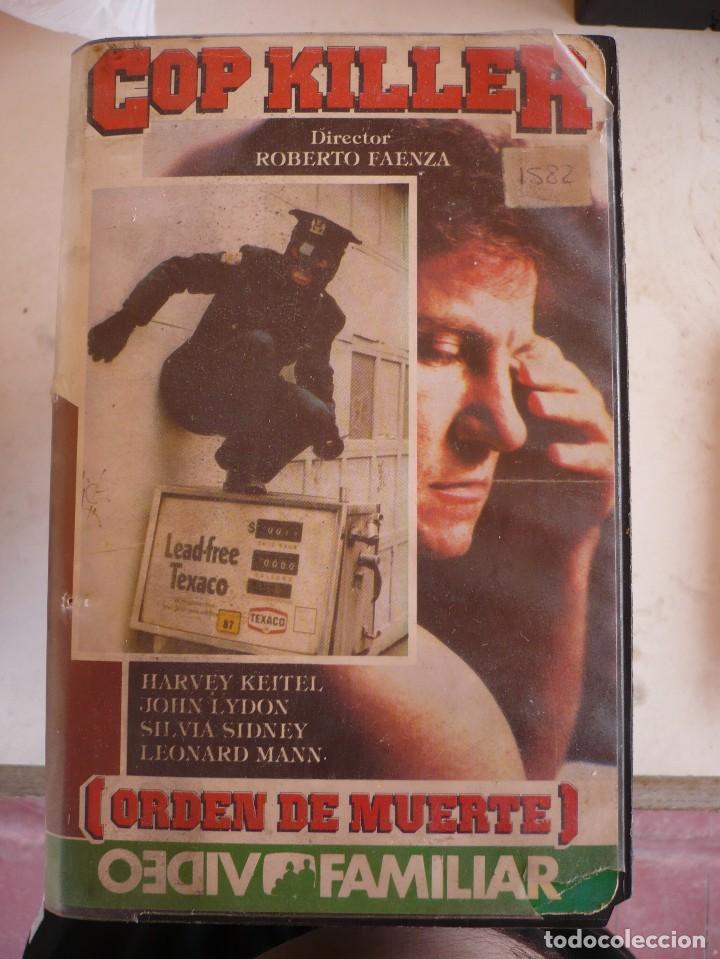 Cine: COP KILLER / ASESINO DE POLICIAS (1983) VHS - JOHNNY ROTTEN HARVEY KEITEL.